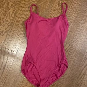 Capezio Bratek camisole leotard dark pink